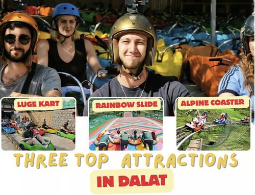 Dalat: Luge Kart, Mongoland, and Alpine Coaster Tour