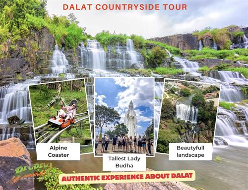 Dalat: Three Waterfalls Small Group Tour - Alpine Coaster